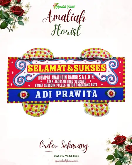 Papan Bunga Ucapan Selamat Asem Margaluyu