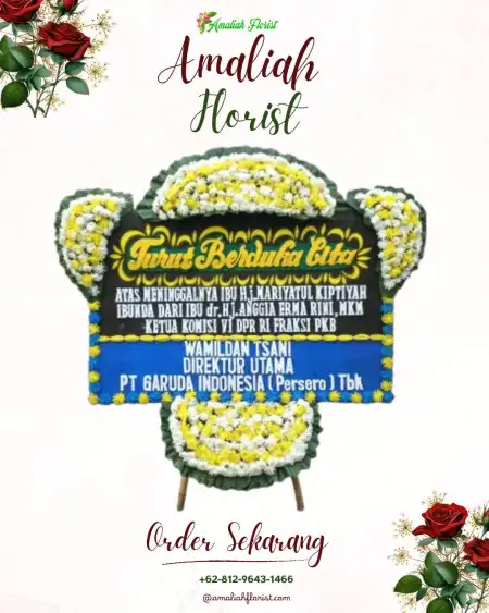 Papan Bunga Duka Asem Margaluyu